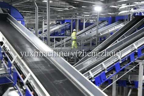 Factory Direct Supply Ballistic Separator for MSW Waste Sorting Plant