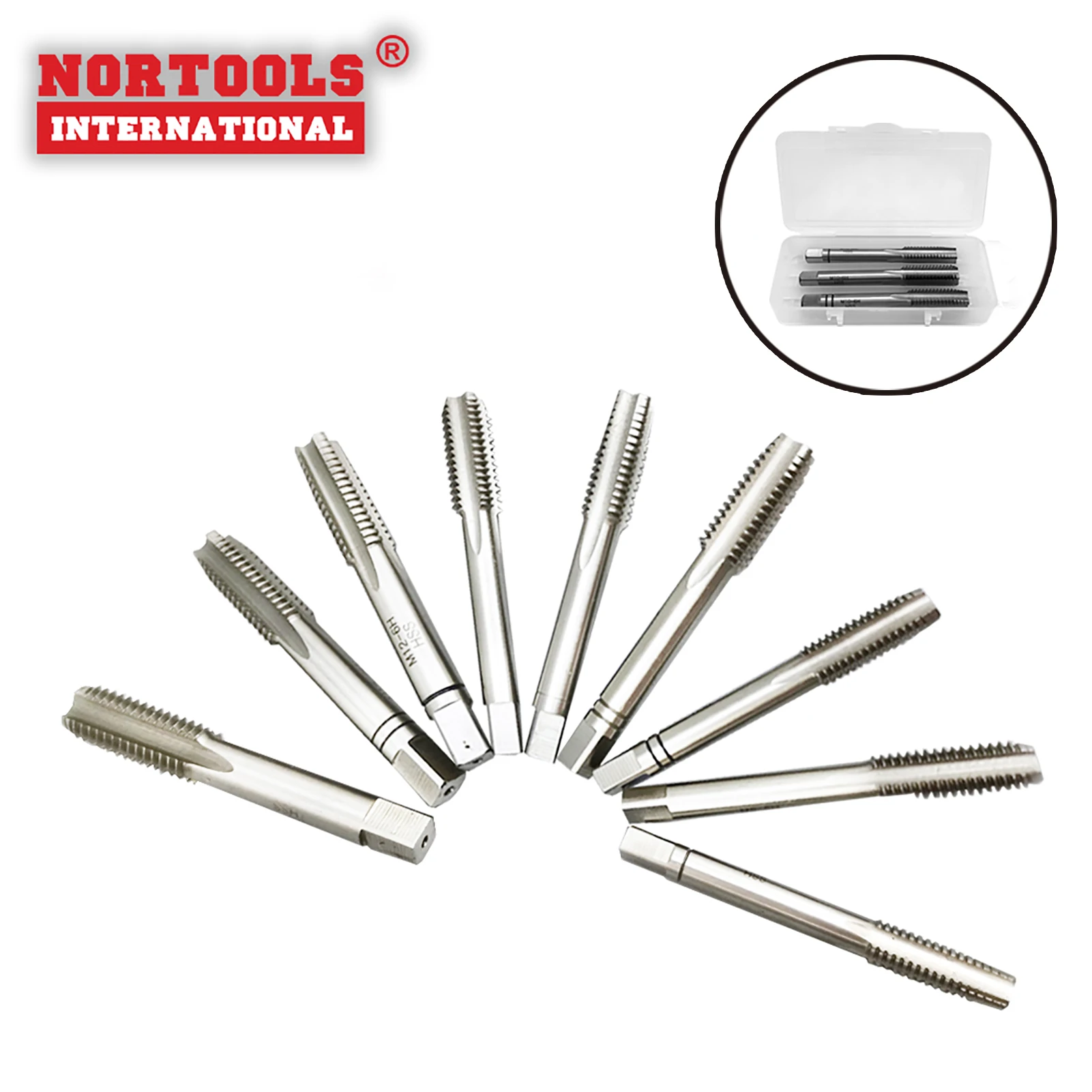 3pcs Spiral Fluted Tap Screw Thread Tap Cutting Tools Buy Screw
