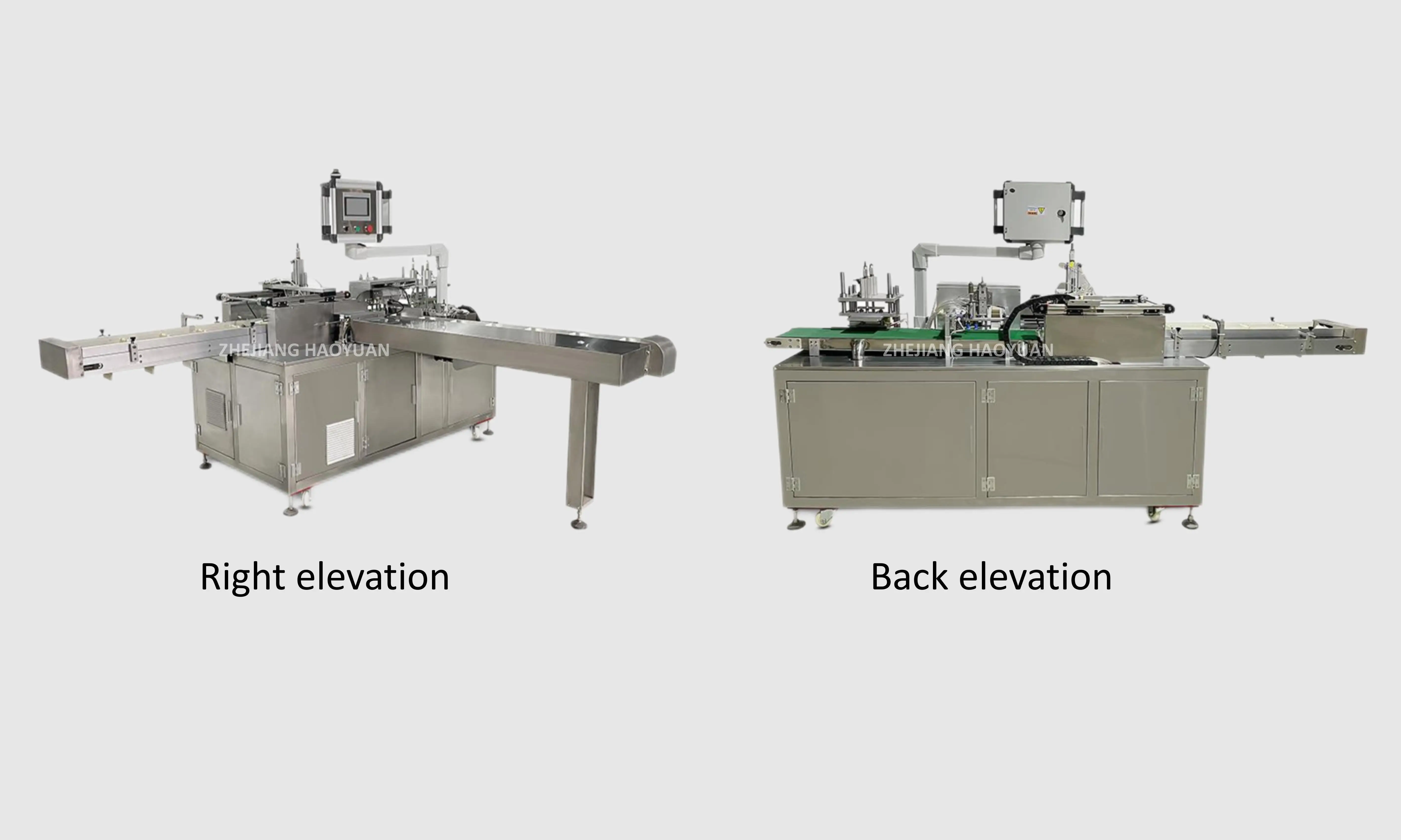 HY-100  New Design Rubber Latex PE Glove Face Mask Needle Tubing Sponge  Automatic Bag Packing Sealing Machine factory