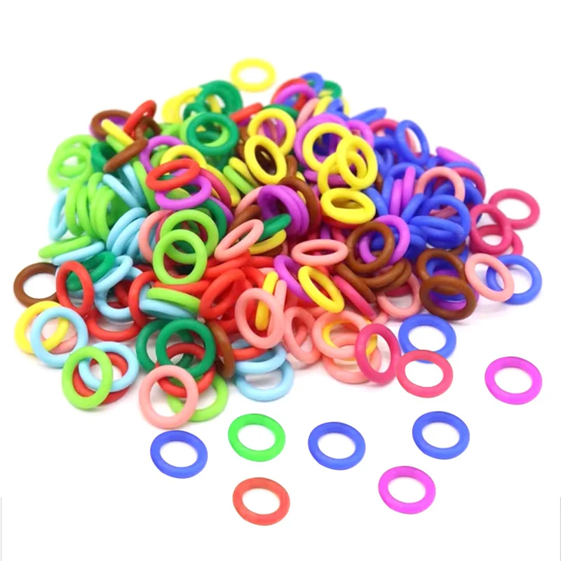Merce disponibile Nbr 70 Shore a Anello in gomma O Kit Anello in gomma O nero FKM/VMQ/BR/SNR/Anelli in silicone Produttore di prodotti in gomma