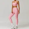 pink bra&leggings