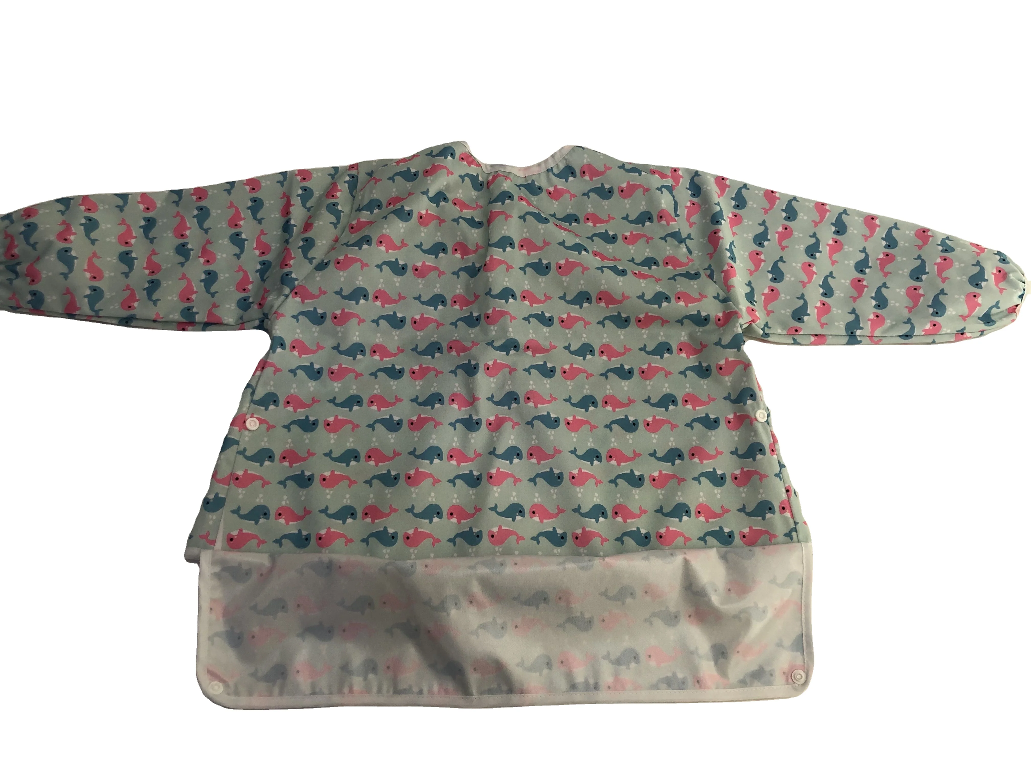 Комбинезон с длинными рукавами для маленьких детей; Нагрудник для маленьких детей