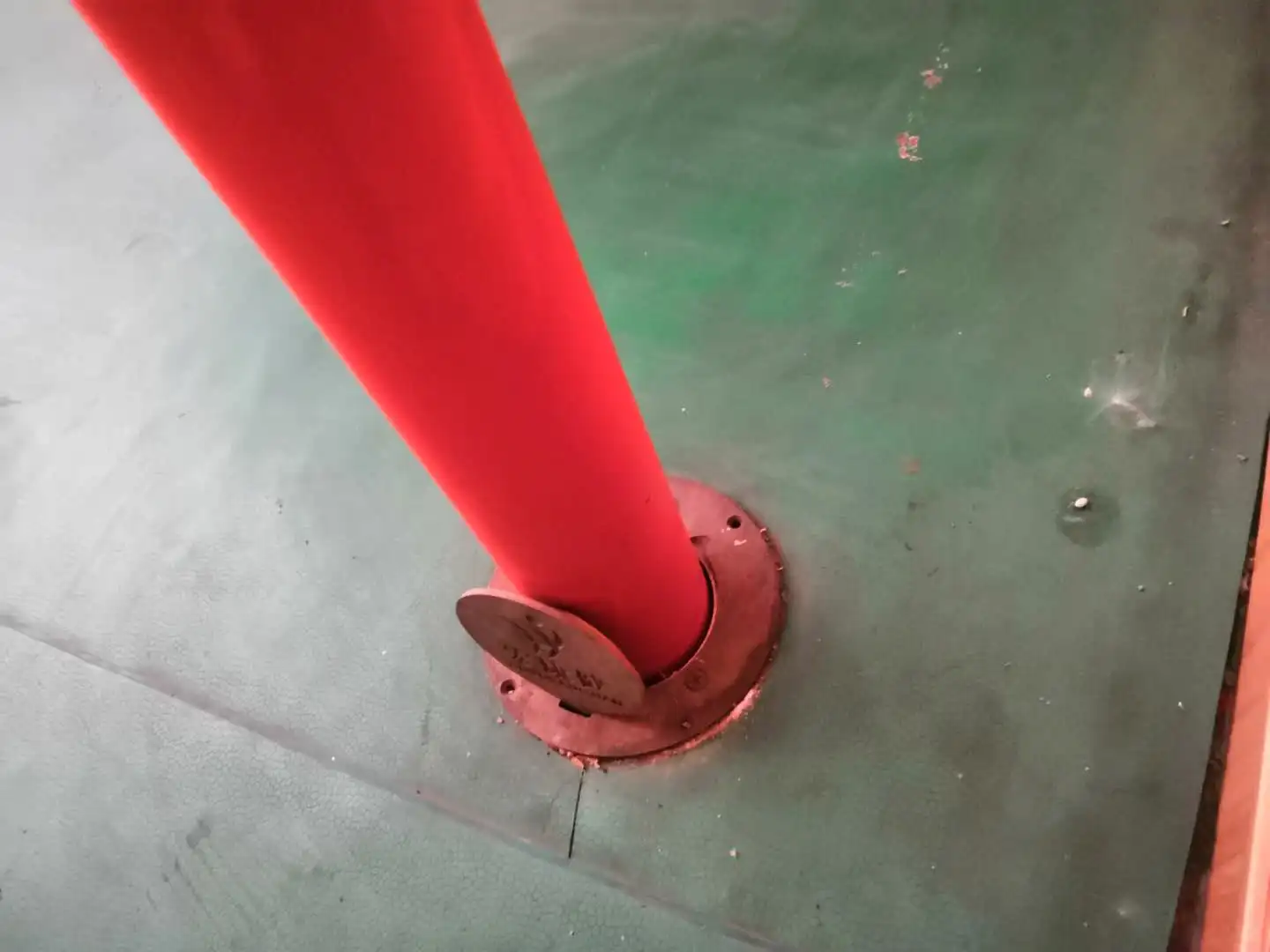 Прямая вставка из алюминиевого сплава для волейбольных столбов, столб для волейбола, сетчатый столб