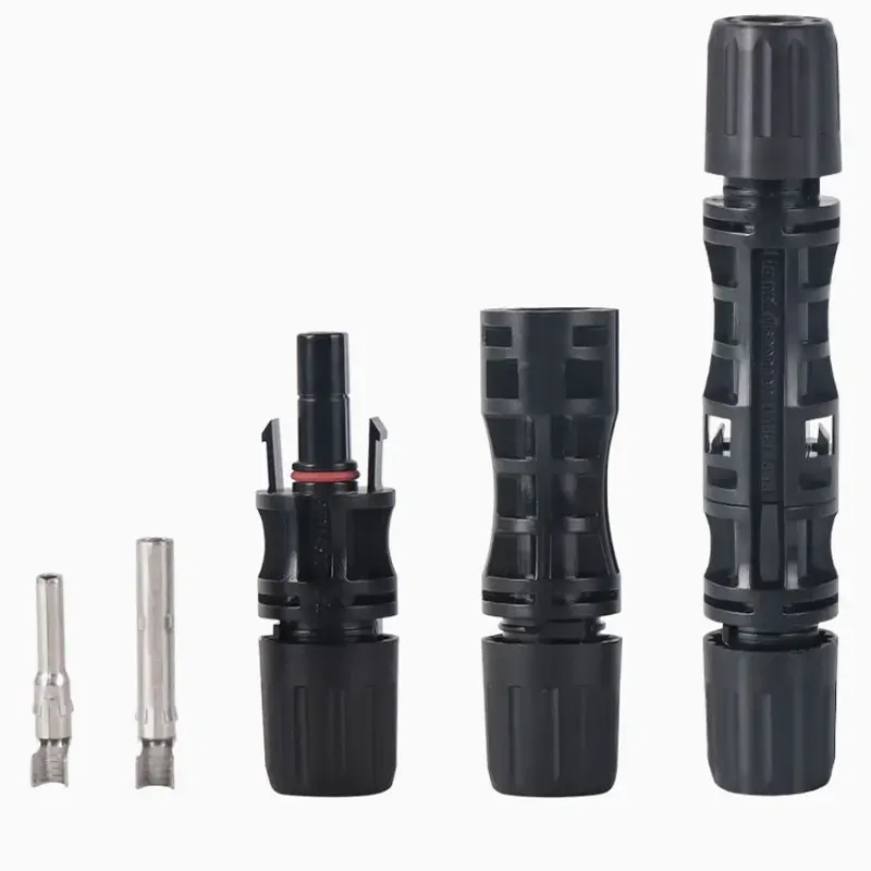 Ip67 Solar Cable Connector Waterproof 35A Dc 1000V 2.5Mm2 4Mm2 6Mm2 For Solar Pv System Connector