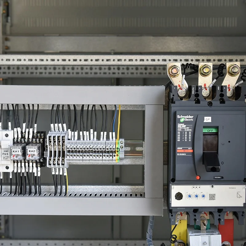 Factory Price ATS Automatic Transfer Switch 3P4P 63A 100A 160A Generator ATS Switches with Cabinet Panel Board Mounted