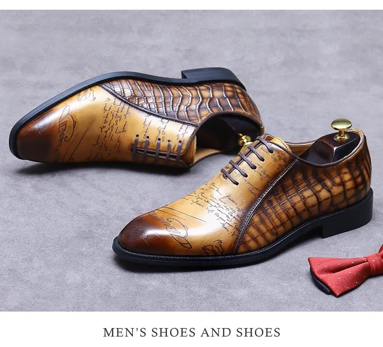 High Quality Men's Formal Shoes Lace-Up Strap Patchwork Pattern Party Dress Shoes Stylish Laser Letters Wholesale Men Shoes| Alibaba.com High Quality Men's Formal Shoes Lace-Up Strap Patchwork Pattern Party Dress Shoes Stylish Laser Letters Wholesale Men Shoes| Alibaba.com