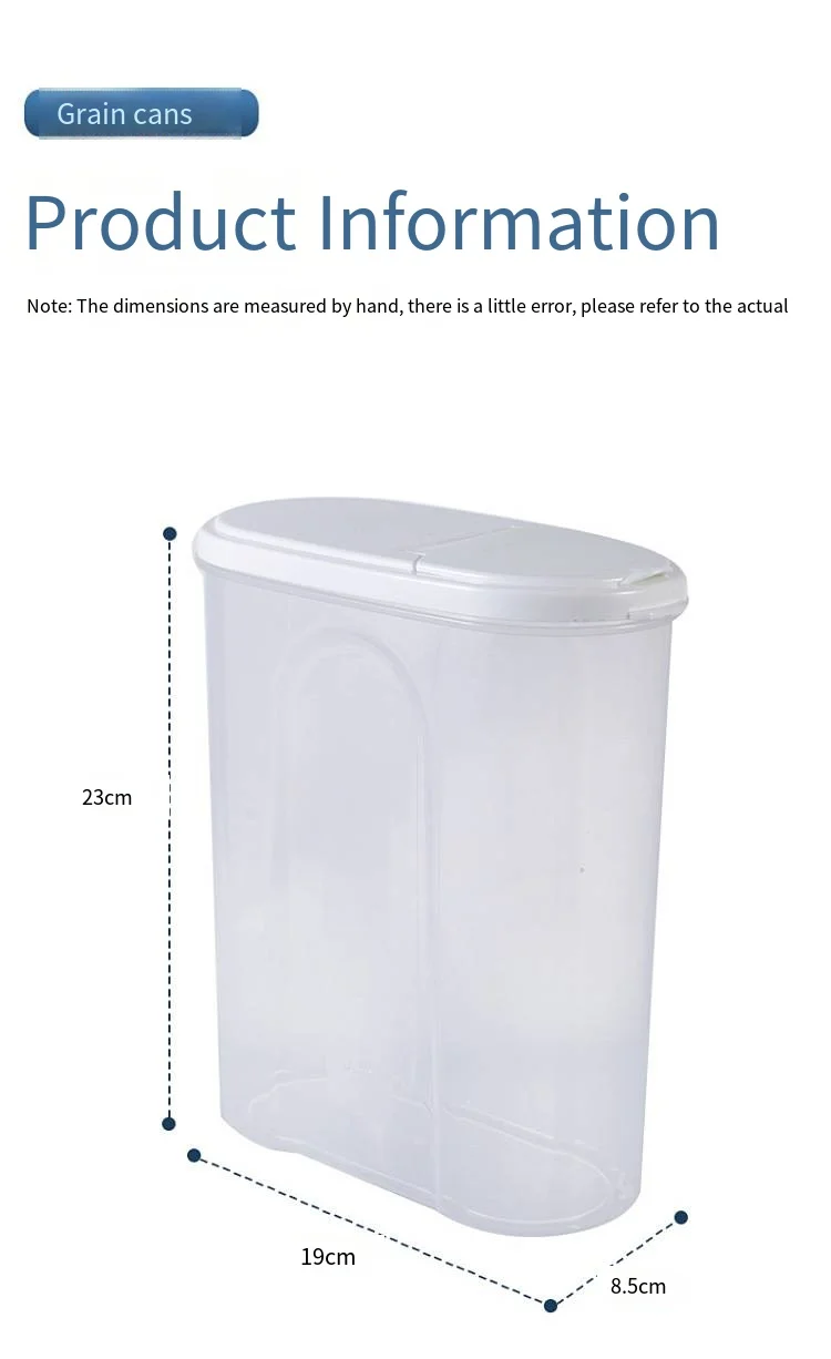 Japanese multi-functional plastic rice bucket moisture-proof and insect-proof rice bucket kitchen grain storage tank supplier