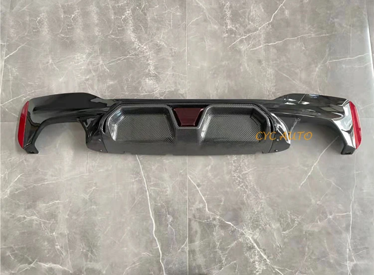 G30 Facelift Rear Diffuser with Glossy Black for BMW G30 M5 CS LCI Style Rear Diffuser
