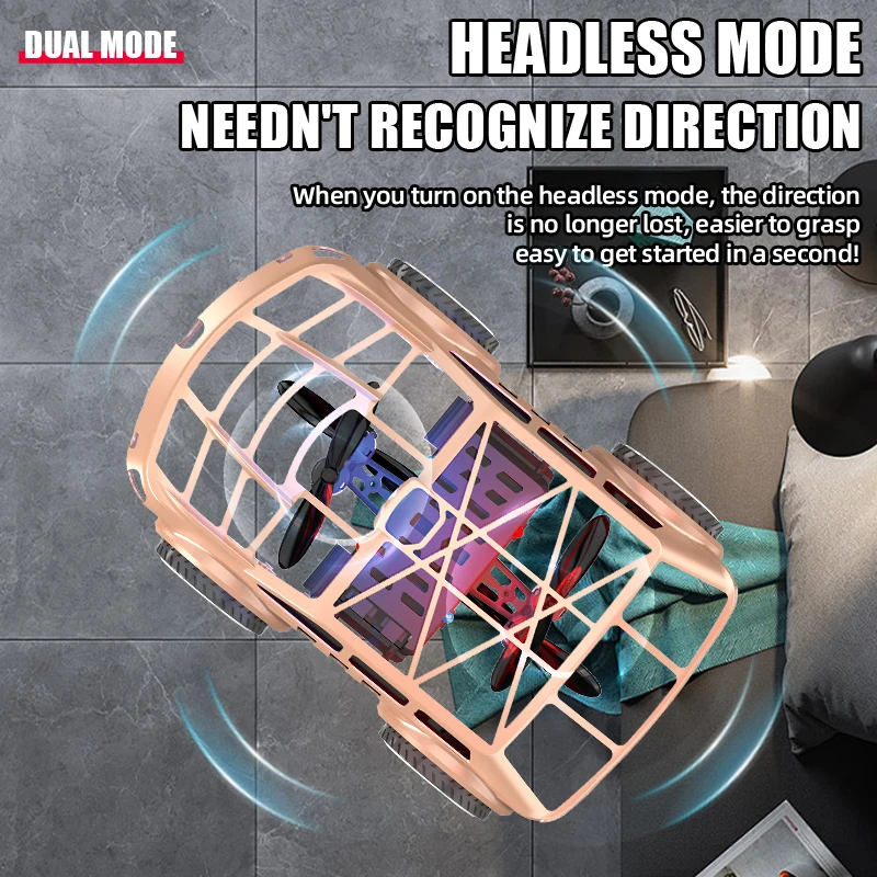 One-Click Takeoff Flying Car Drone