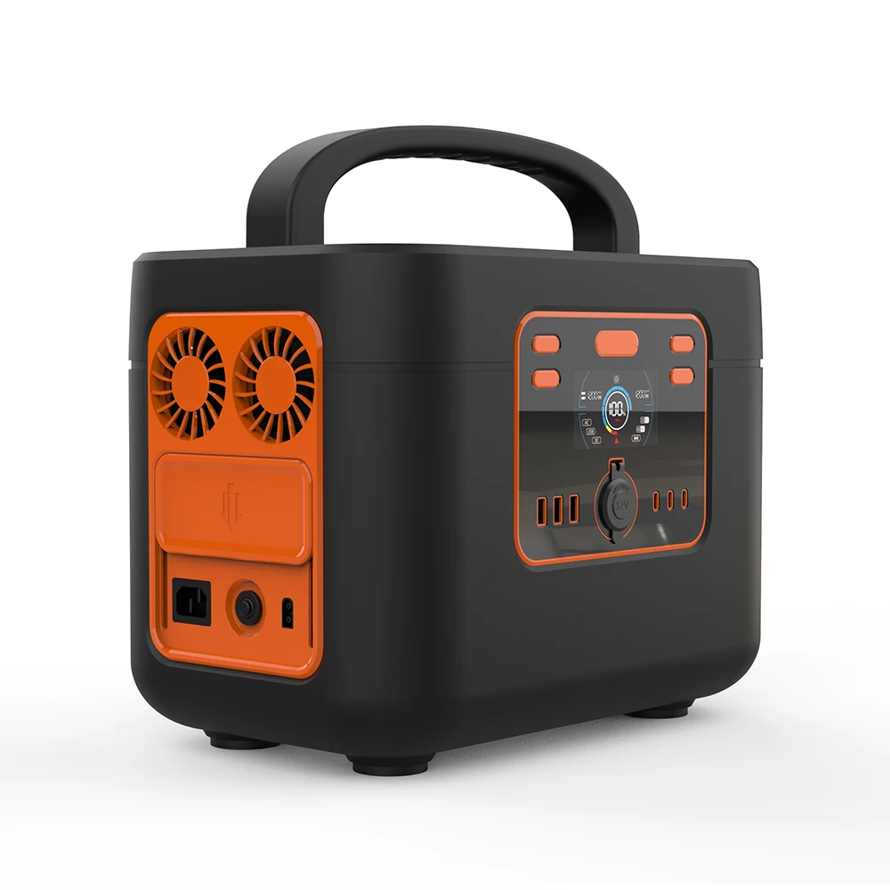 Bærbar Solar Generator 1200w Lithium Batteri Solar Genopladelig Udendørs Emergency Portable Power Station