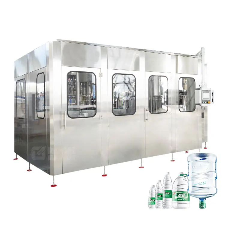 200ml à 2000ml Petite bouteille d'emballage d'eau automatique Ligne de  production de machines de la machine - Chine L'eau potable, Film d'emballage