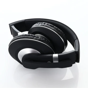 OEM mobile phone wireless bluetooth rohs P47 imax earphone Foldable headset for mobile phone or computer AUX line TF card