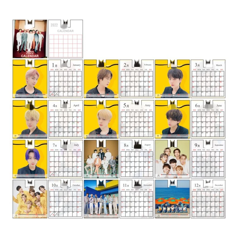 2022 wholesale kpop bangtan boys blackpink exo t stray kids iu desk table calendar buy bangtan boys desk table calendar bangtan boys calendar bangtan boys calendar product on alibaba com
