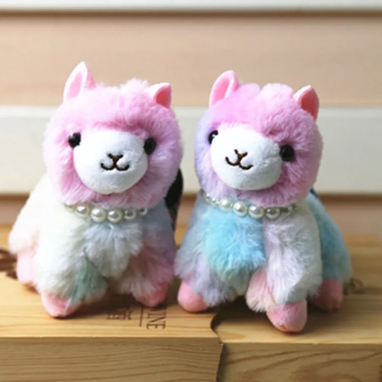 ベビーアルパカ　ぬいぐるみキーチャーム　2点セット shanti / キーホルダー ベビーアルパカヘッド｜テソロ(tesoro