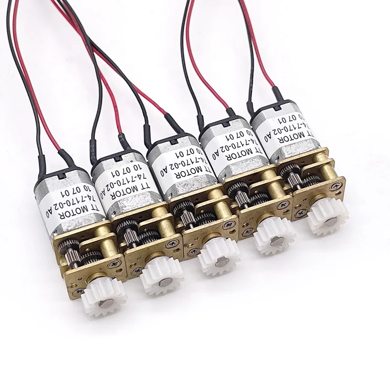 High Torque 720RPM Electric DC Micro Mini Small GM12 Brushed Spur Gearbox 12mm 5V N20 Gear Motor