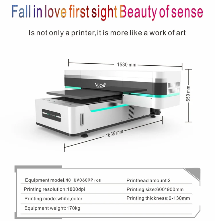 Nocai UV Digital Inkjet Printer - High Productivity for Metal