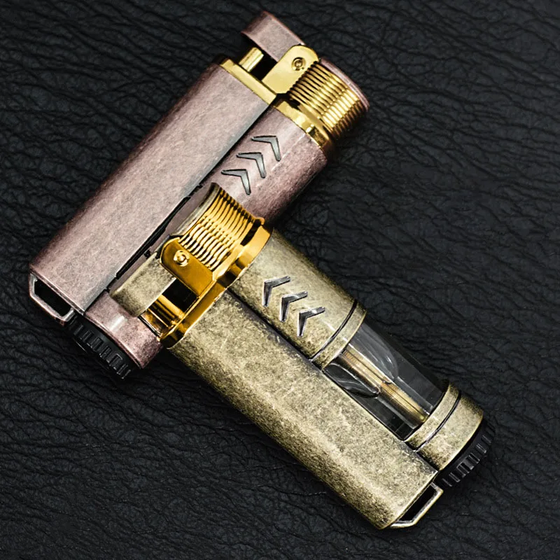 Set Regalo Uomo: Accendino Clipper Metallizzato Oro E Lattina Tabacco Da 56,7g - Awesome Gifts