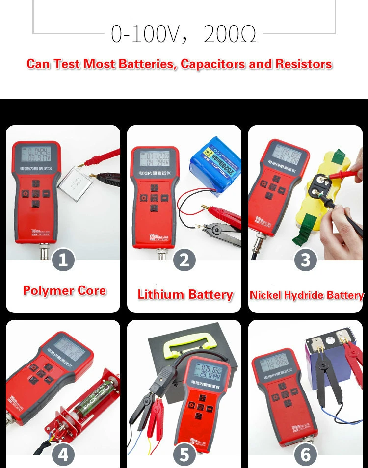 YR1030 Battery Internal Resistance Tester DIY Lithium Battery High