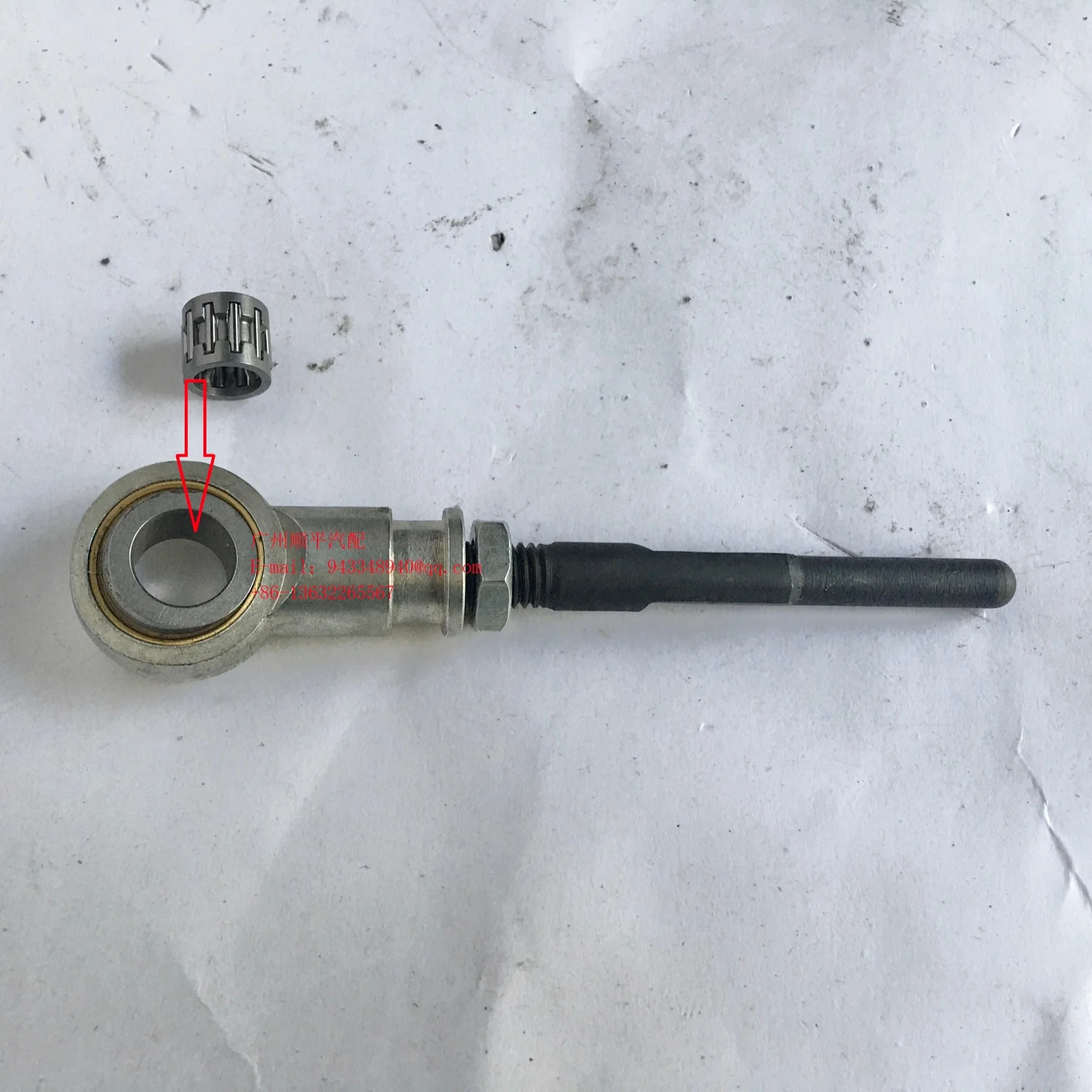 MERCEDES-BENZ A3812950033 Clutch Master Cylinder Thrust Rod