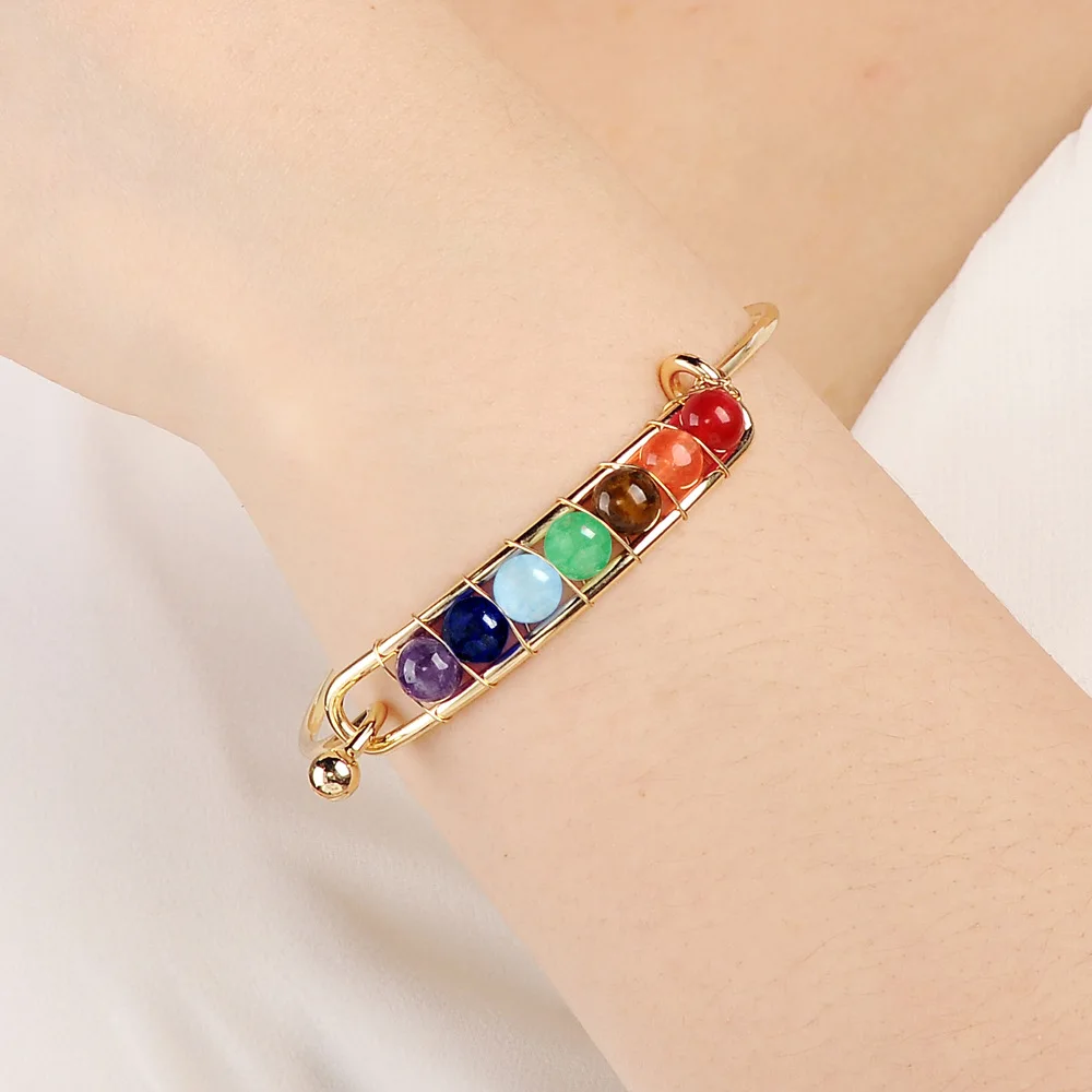 chakra bangle bracelet