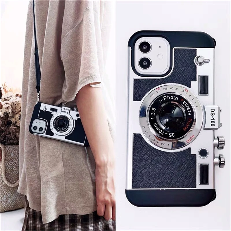 Luxury 3D Camera Phone Case for Samsung