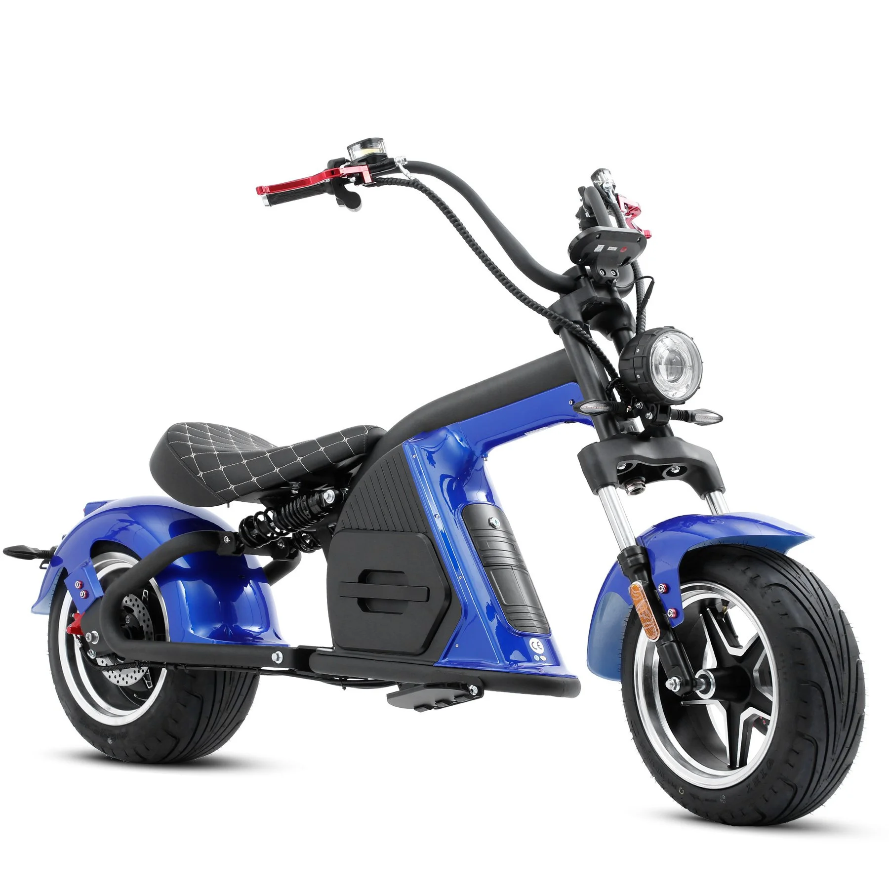 2022 Hot Sale 3000W Fat Tire Electric Scooter Citycoco Motorcycle in US Warehouse