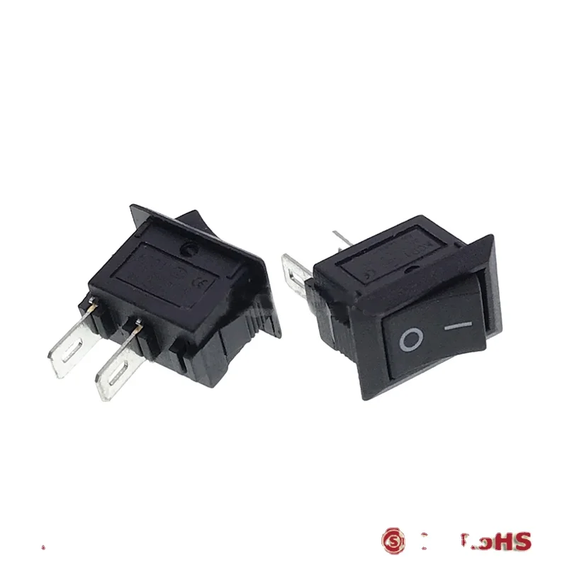 Switch Toggle KCD11 KCD1-11 250V 3A on off Black 2 Positions Switch 