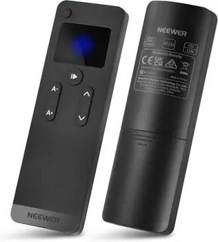 NEEWER Remote Control RT111 for NEEWER Teleprompter App, Upgraded with Direct Bluetooth Connection and Silent Button