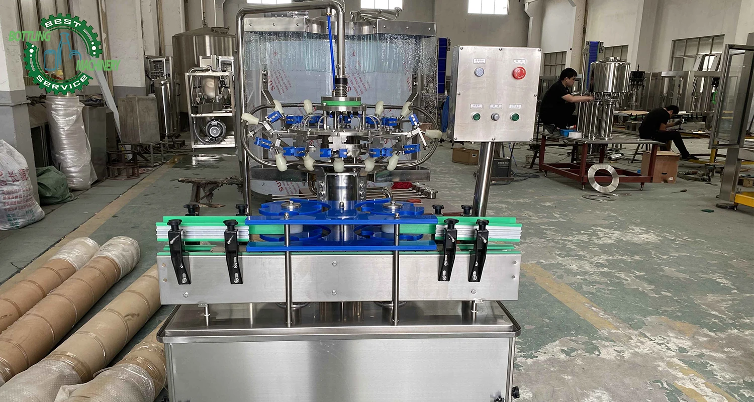 Stainless Steel 304 Manual Inserting Paper Label Removing Spirit Soda