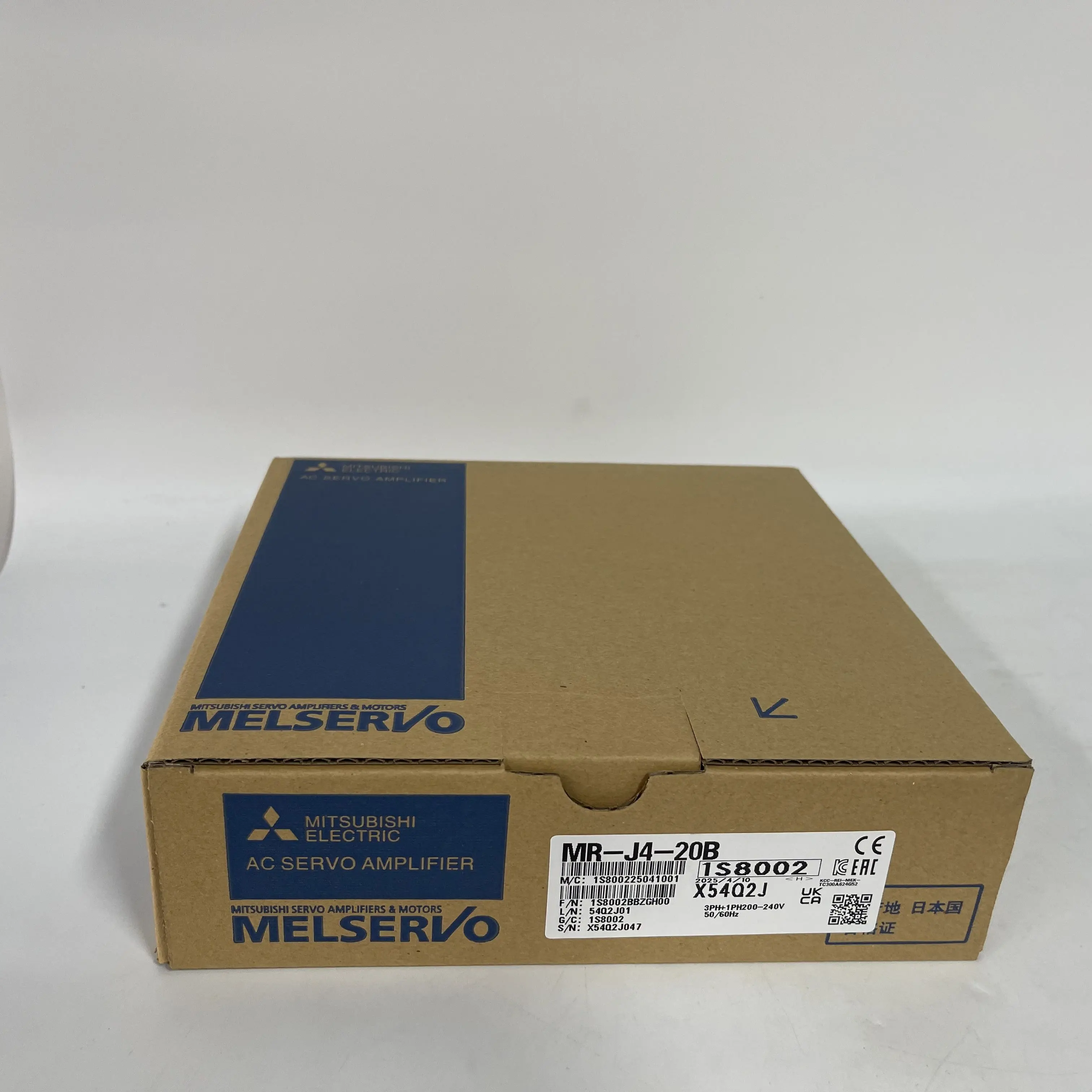 Mitsubishi AC Servo Amplifier MR-J4-20B
