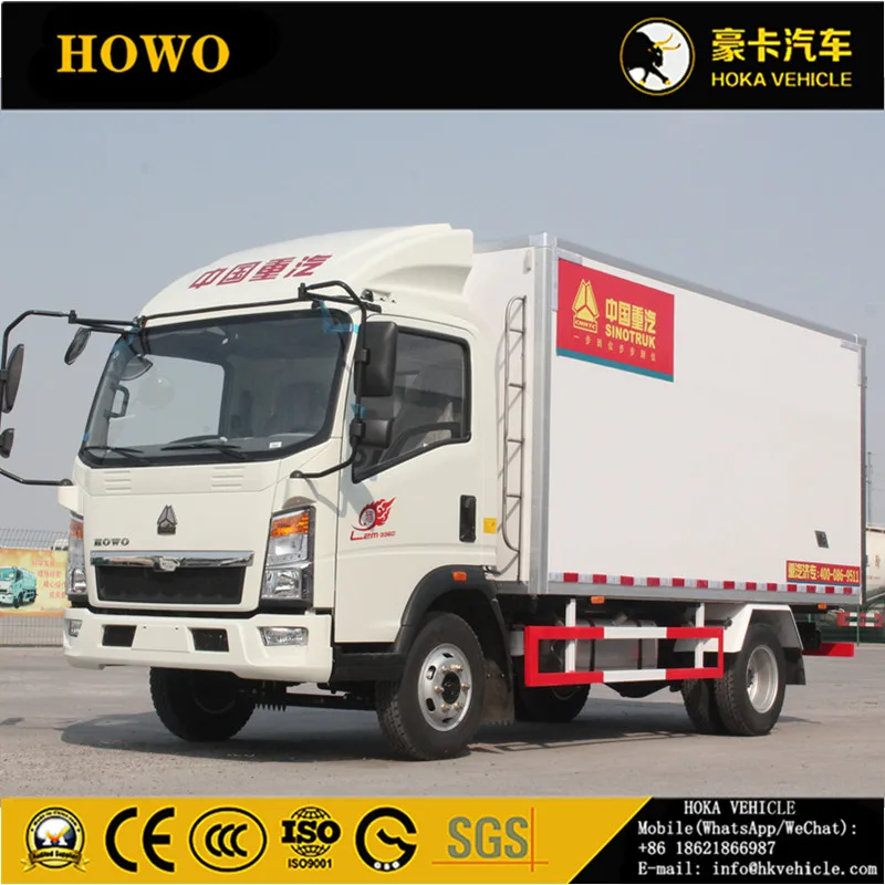 SINOTRUK HOWO 4X2 116HP 4T REFRIGERATED TRUCK MODEL