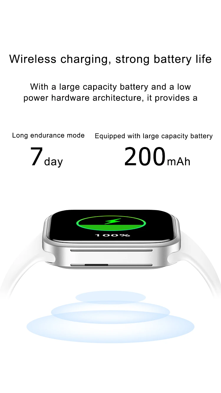 
 Часы N76 серии 7 с беспроводным зарядным устройством, Смарт-часы с экраном 1,75 дюйма для мужчин и женщин, Смарт-часы с телефонным звонком серии 7 2021 PK W66 HW22 Pro  