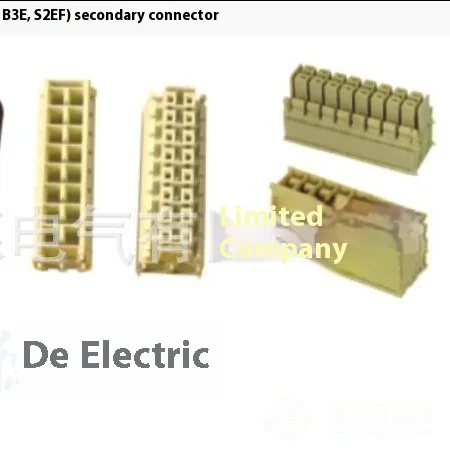 500V10A Secondary Plug-In Switch Cabinet Low Voltage B3E S2Ef 8-Piece Drawer Cabinet with Connector Accessories