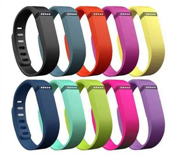 Colors Replacement Metal Clasps For Fitbit Flex Band Wristband Bracelet 