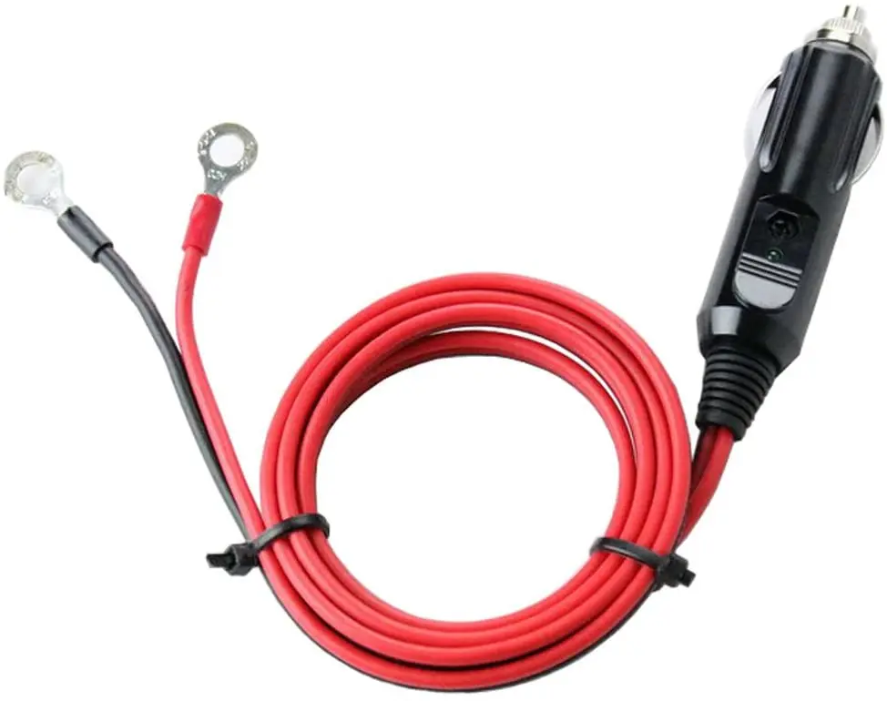 Wholesale 1m 3.3 Feet 12V 24V Heavy Duty 16 AWG 15A 20A Male Plug Cigarette  Lighter Adapter Power Supply Cord Cable Wire For Car Inverter From 