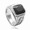 Retro Silver Black Stone (US)