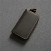 Dark brown-crazy horse top-grain cowhide