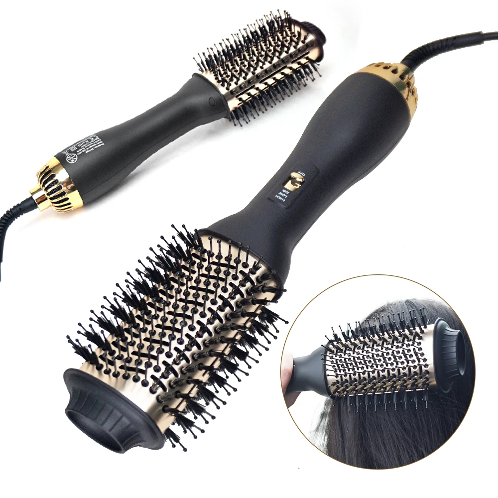 2-in-1 Ionic Blow Dryer Brush (Oval Barrel)