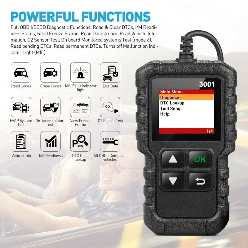 Multi Functional Battery Tester check device electrical auto land car scanner diagnostic tool