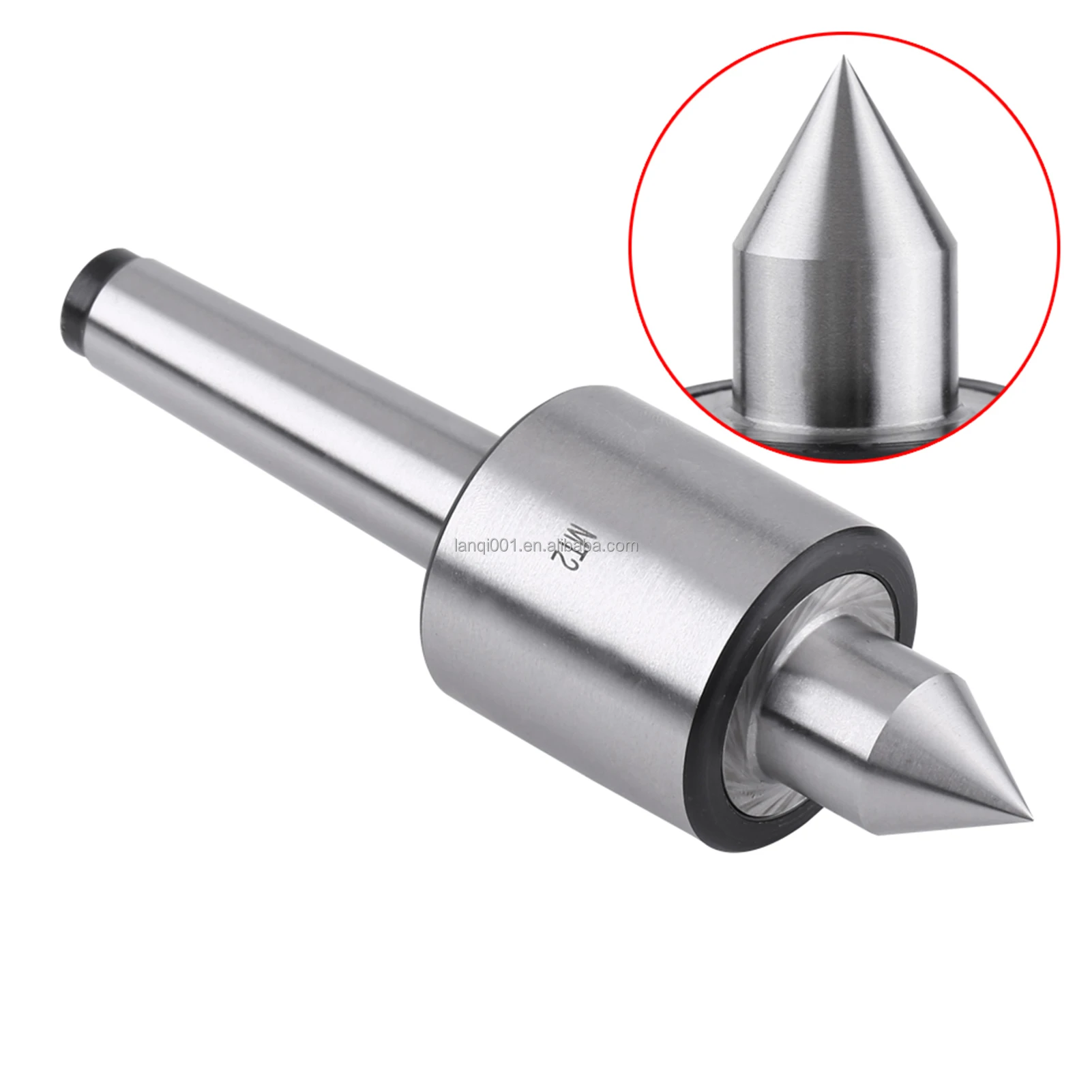 MT2 Precision Rotary Live Revolving Milling Center Taper Metal Work Lathe Tool for High Speed Turning CNC Work MT2 Live Center 