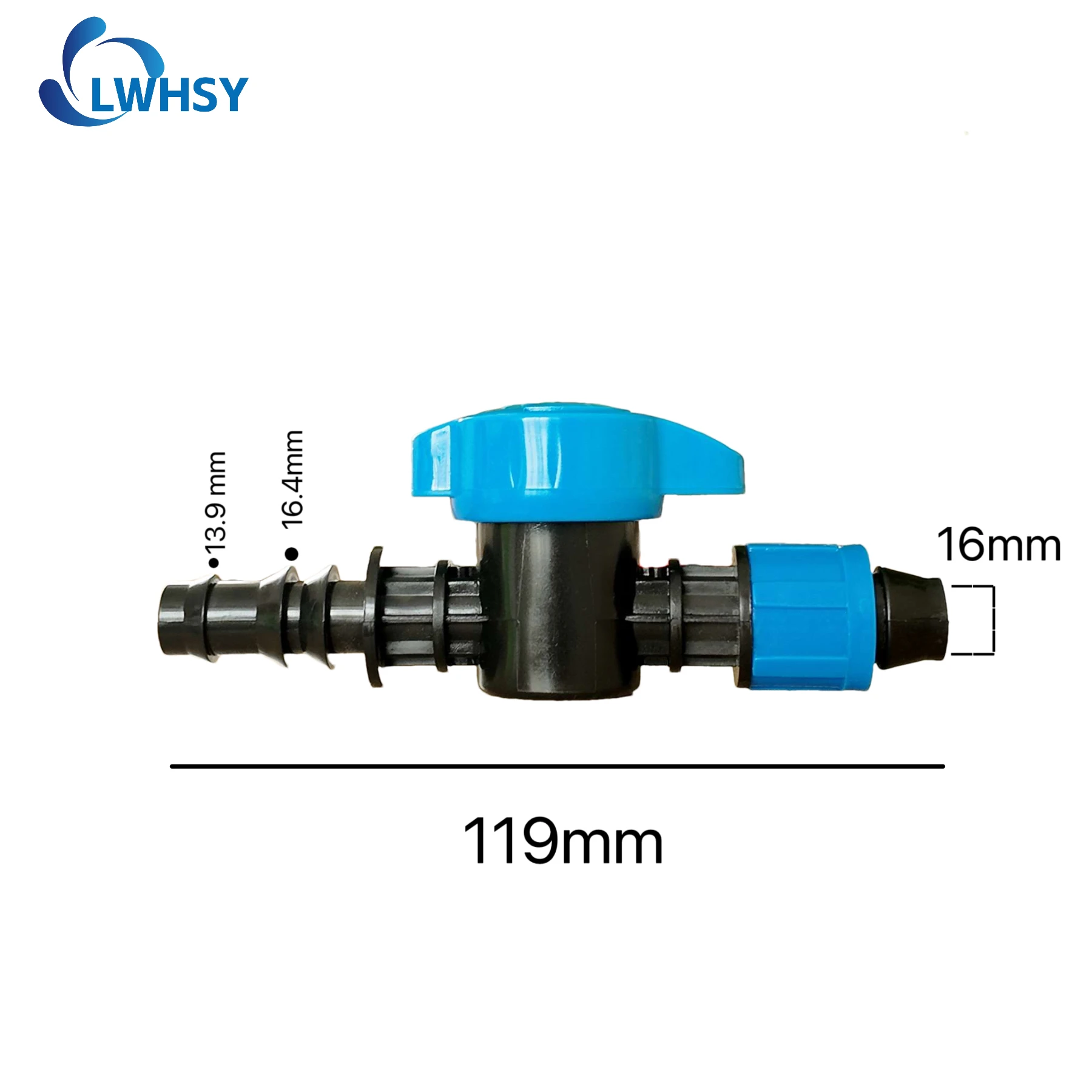 High Quality 16mm Drip Irrigation Valves and Mini Hose for Greenhouse and Agricultural Irrigation Water Media