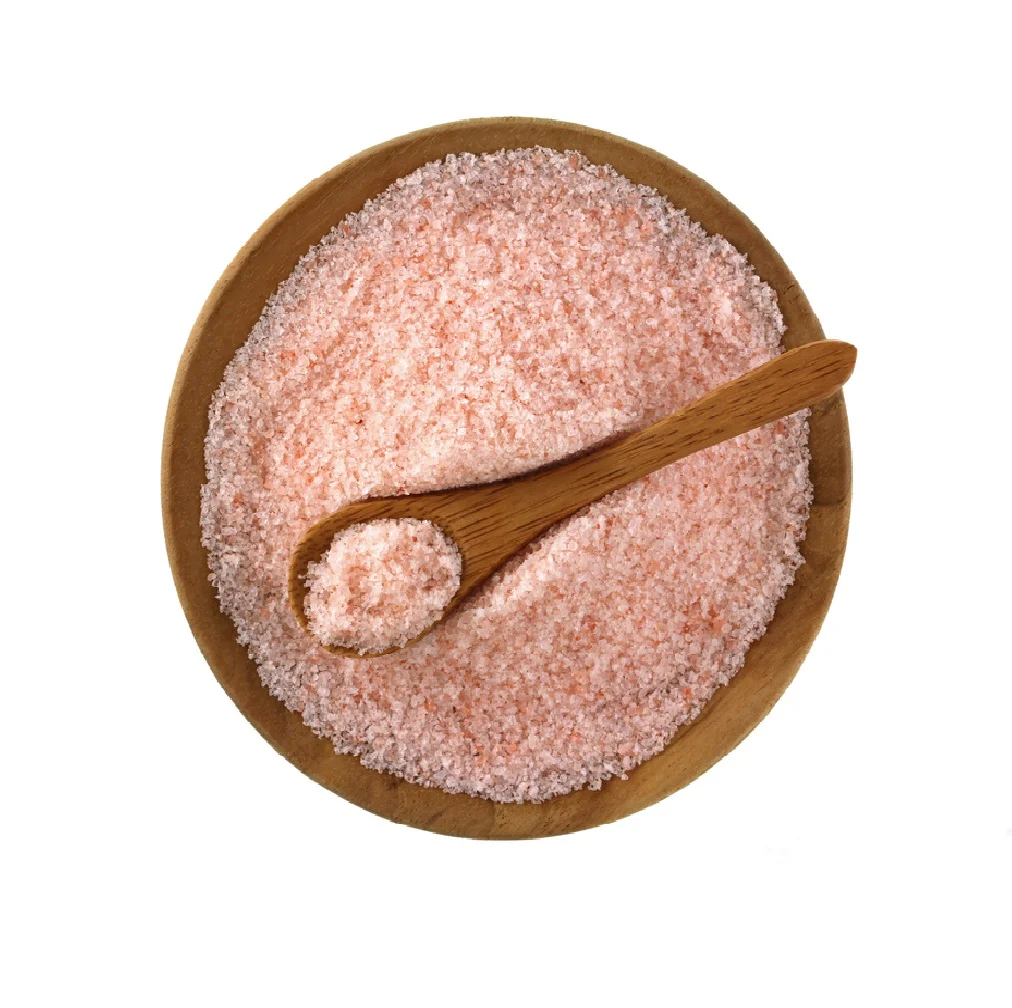 raw himalayan pink rock salt - natural medium pink color coarse