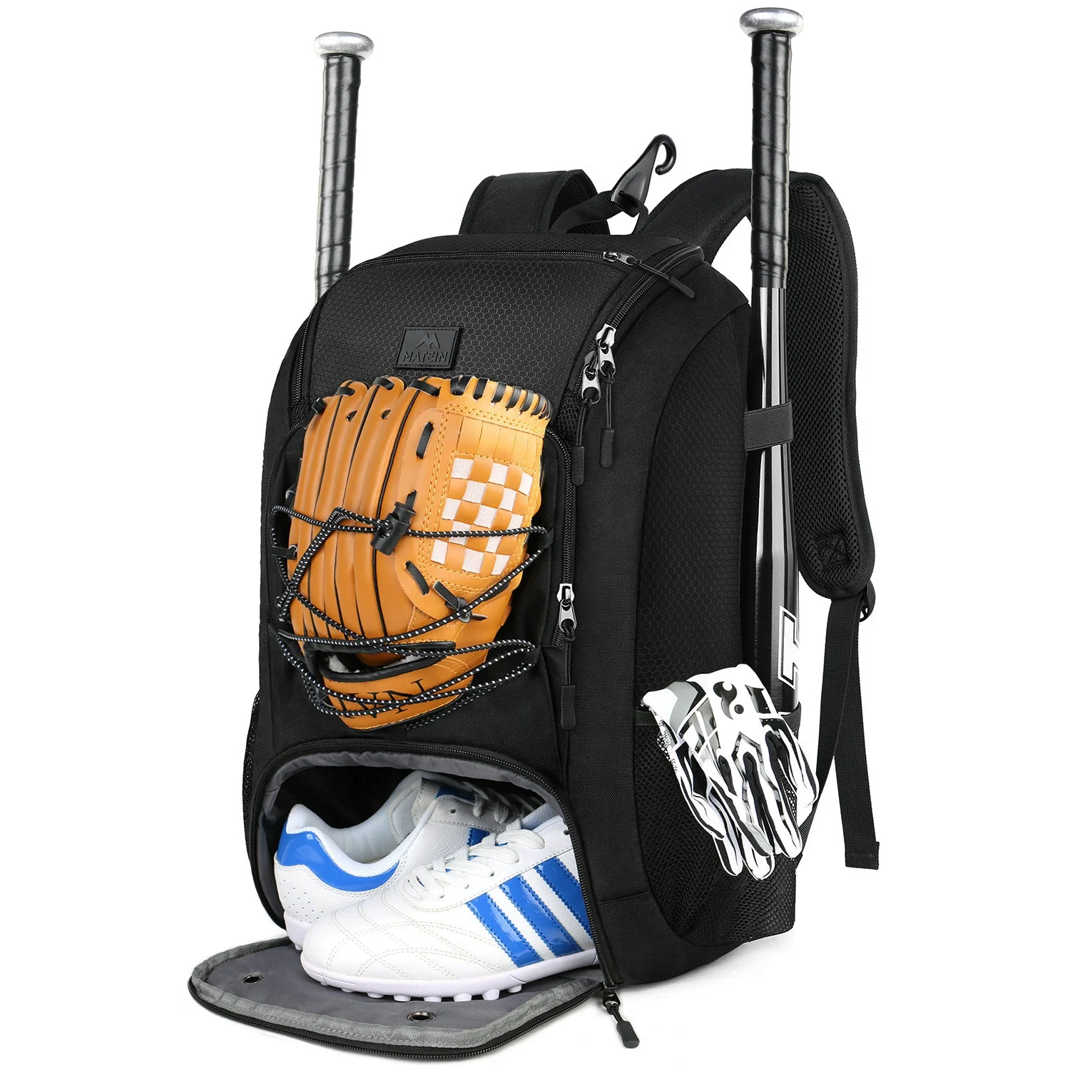 MATEIN oxford Softball Bat Bag Zaino con Le Scarpe Vano Da