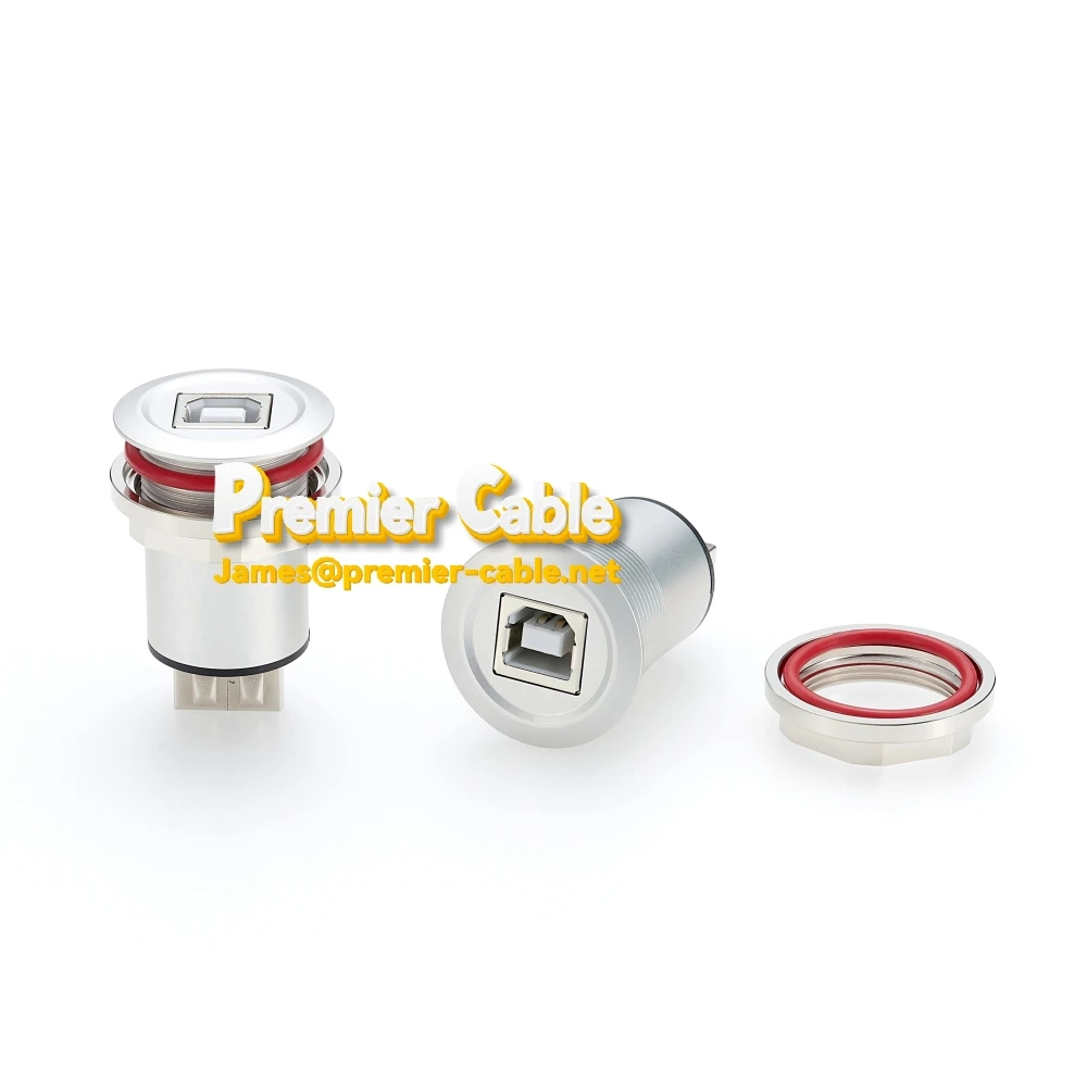 USB B Female to USB 2.0 Female Printer Data Connector factory