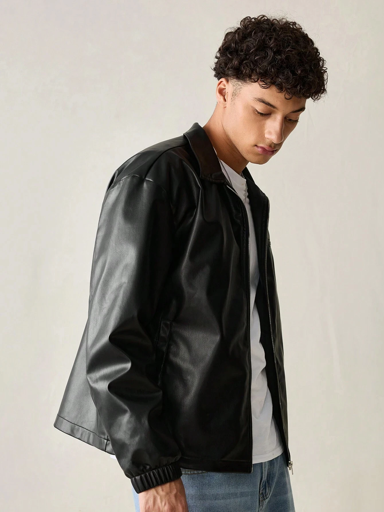 High Quality Black Real Python Motorcycle Leather Bomber Jacket Men Genuine