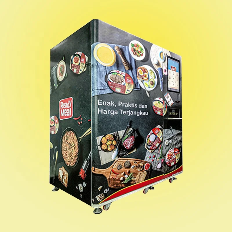 Touch Screen Vending Machine Smart French Fries Free Shipping Vending Machine