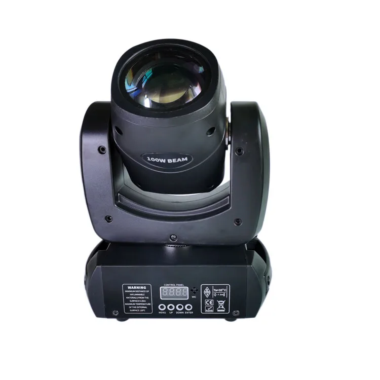 Lyre 100W LED Mini Sharpy Beam Moving Head Cabeza Movil Gobo Dj Disco RGBW DMX Stage Light Equipment Lighting