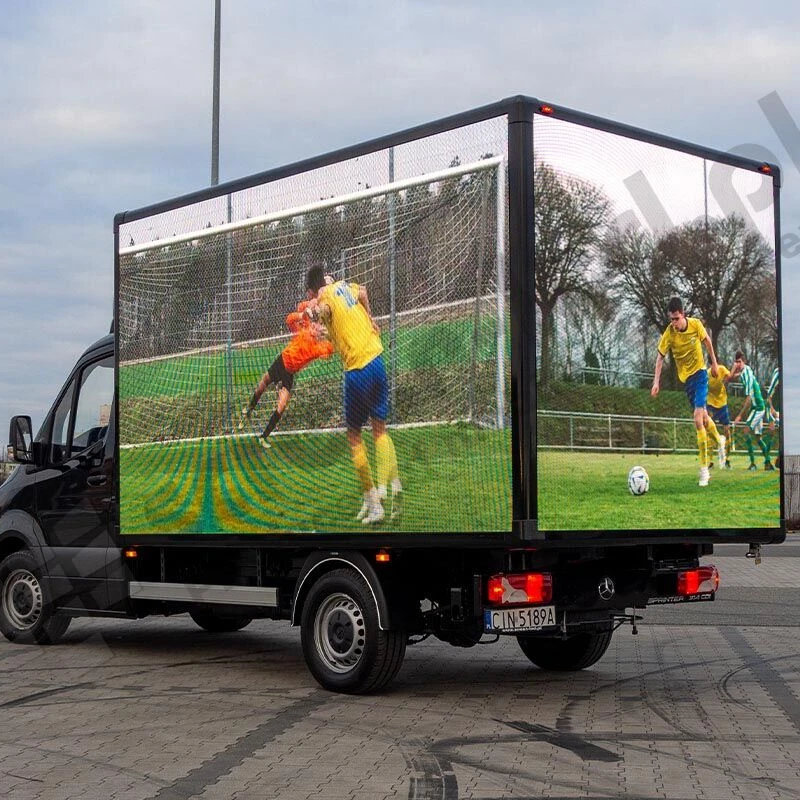 Full Color P6 Mobile Billboard Led Advertising Truck Led Box Moving Led Signage Display Outdoor