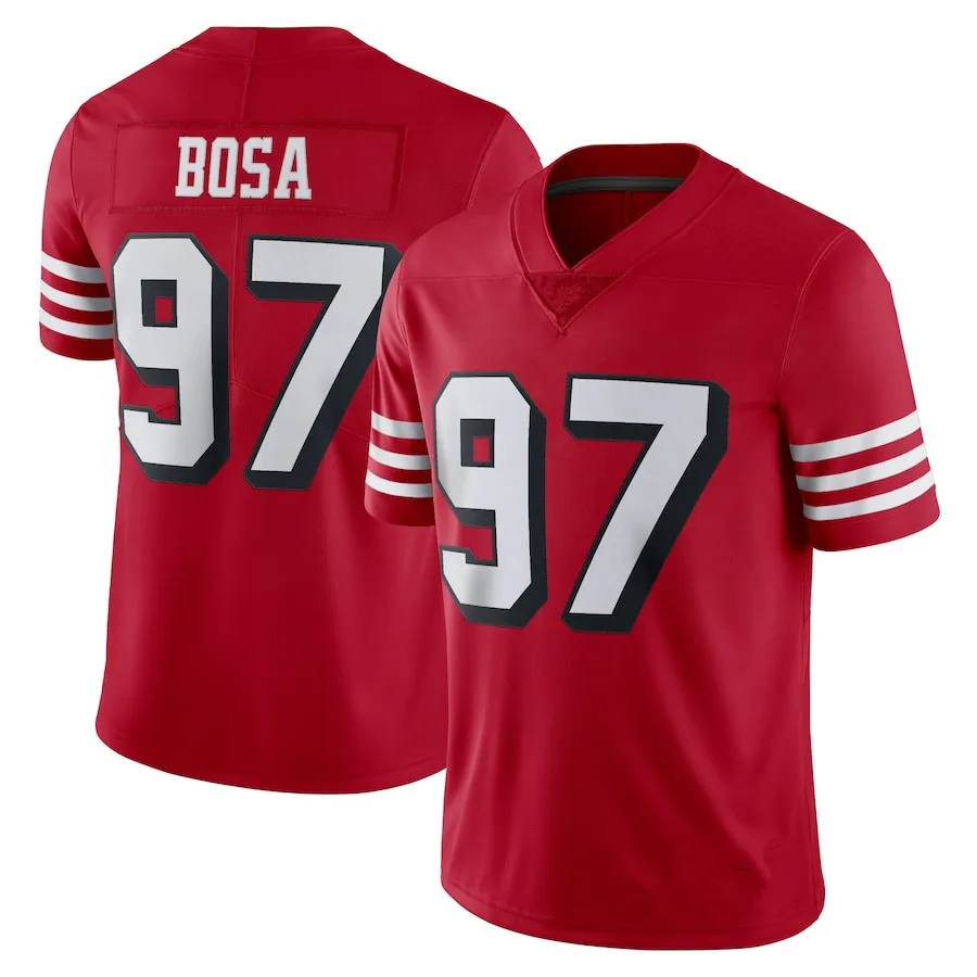 Wholesale Men's Nick Bosa San Francisco 97 Football Jerseys