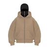 Brown- Black Hooded